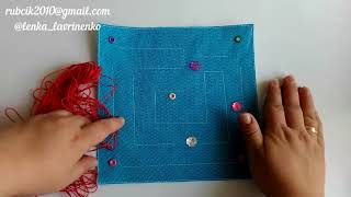 Шьем книжку вместе!*Лабиринт/DIY: SEW the quiet book!*Labyrinth
