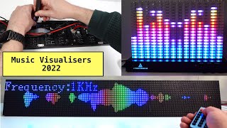 Miss/LED - two more LED music visualisers