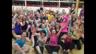 say hello! jonis gillingham zumba class