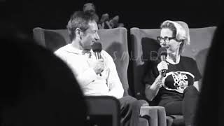 Gillian Anderson/David Duchovny discuss fan fiction