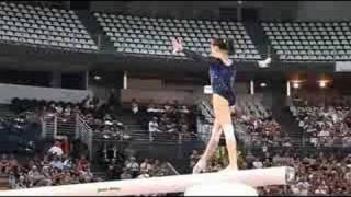 Vanessa Ferrari alla trave trofeo Mikhail Klimenko