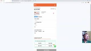 Membuat list detil item pada keranjang / cart yang bisa ditoggle slide up dan down dengan JavaScript