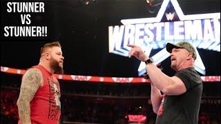 Stone Cold Steve Austin Accepts KO's Wrestlemania Challenge!