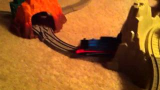 Thomas Trackmaster Layout with Boulder Mountain