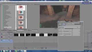 Как применить спецэффекты к нескольким видеофрагментам в Sony Vegas pro 13