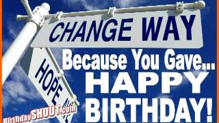 Charity Donor Supporter Member Birthday CALL from BirthdaySHOUT.com