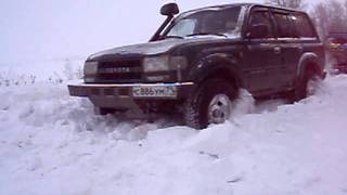 TLC 80 по разбитому насту