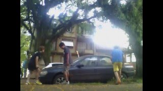 Carro destruido