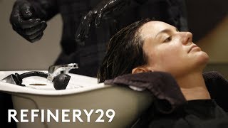 I Got Grey Highlights For Lower Maintenance | Hair Me Out | Refinery29