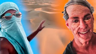 WE BROUGHT A MINITRAMP TO THE DESERT & THINGS GOT CRAZY