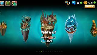 Plants vs Zombies 2 Dark ages level 16 and (1 battlez battle)