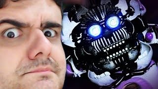 FNAF SISTER LOCATION DUBLADO: TOMEI SUSTO NA NOITE 3! - HUEstation