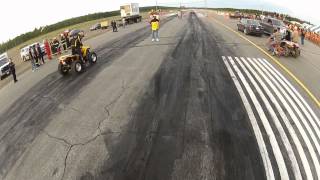 2012 Can-Am Renegade XXC 1000 vs. 2010 Renegade 800r Drag Race