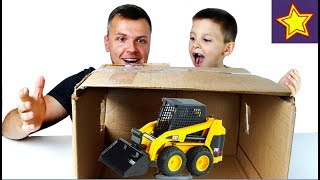 Что в коробке Челлендж Угадай предмет! Папа против Игорюши! Challenge video for kids