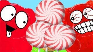 Новые приключения Желейного медведя Валерки Мультик игра желейный медведь Валерка и леденцы