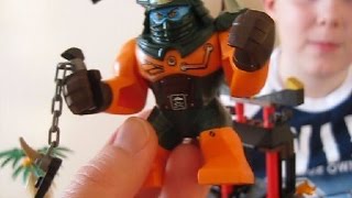 LEGO Ninjago 70604 Остров тигриных вдов/ 2 часть/ Обзор минифигур и отдельных деталей
