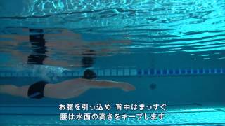 平泳ぎの姿勢