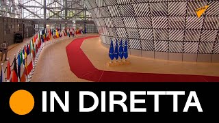 Il Presidente Draghi al Consiglio europeo