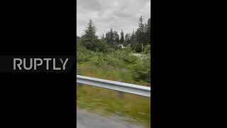 USA: Tsunami warning sirens ring in Alaska after 8.2 magnitude earthquake