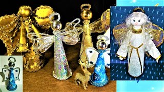 5 идей новогодних ангелов. Сделать ангела.  Make an angel
