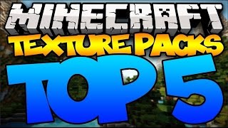 TOP 5 MEJORES TEXTURE PACKS | MINECRAFT 1.11.2 ● SURVIVAL