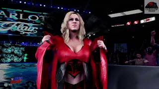 WWE 2K19 - Sonya Deville vs Charlotte Flair - Main Event Universe Mode !!!!!