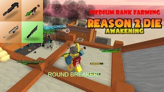 Roblox R2DA | Medium/High Rank Farming