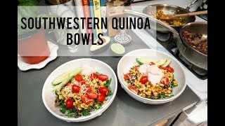 Southwestern Quinoa Bowls | Kathleen Barnes | CarrieBradshawLied.com