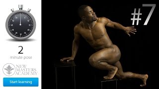 Daily Life Drawing Session #7 (Free Timed Figure Model Reference)