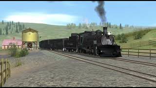 Trainz a New Era | 1950s D&RGW Narrow Gauge Steam