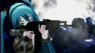 [MMD] Hatsune Miku Cyborg Rabu Kills Mercenaries (US Subtitled)