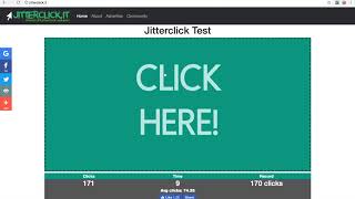 20+ Clicks Per Second?! Jitterclick Test on my Trackpad!
