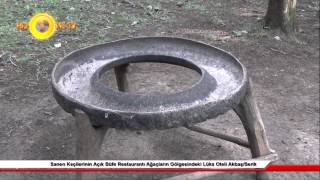 Sanen Keçilerinin Açık Büfe Restaurantı Ağaçların Gölgesindeki Lüks Oteli Akbaş/Serik