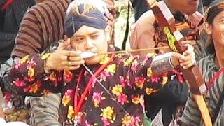 JEMPARINGAN MATARAMAN Prambanan - Javanese Traditional Archery - Panahan Tradisional Indonesia [HD]