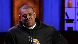 Babatunde Aiyegbusi Vikings OL Full Interview with Dawn Mitchell Fox9 Sports