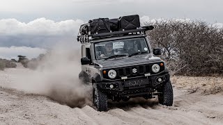 Escaping A Kalahari Dust Storm While Offroad In My Jimny (2019)