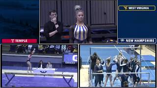 UNH and Temple at WVU 1-26-20 720p 2930K