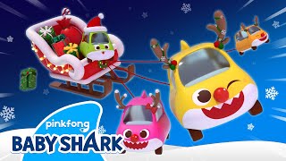 [ NEW] Baby Shark's Jingle Bells | Baby Shark Toy Car 
