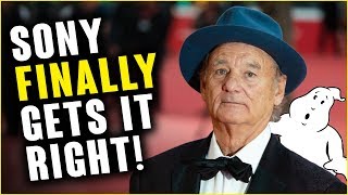 Bill Murray in GHOSTBUSTERS AFTERLIFE shows respect to fans