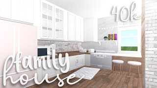 40k No-Gamepass Family House | Bloxburg