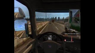 ETS 2 Euro truck Simulator дальний рейс