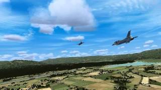 Falcon Flying formation FSX