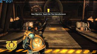 Warhammer 40k Space Marine Demo Playthrough Part 1 [HD]