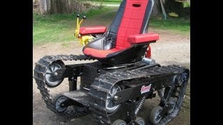 All terrain track chair