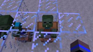 Командные блоки Minecraft№8 - Покрашенная броня у мобов
