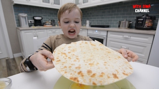 Делаем ОГРОМНЫЕ чипсы Самые вкусные и полезные чипсы Готовим с детьми