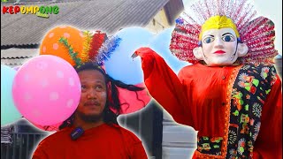ONDEL ONDEL kutuk bocil WOWO jadi BALON RAMBUT!! - KEPOMPONG BALON - ONDEL ONDEL