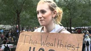 "I'm tired of being put down in this world because of the few greedy people"