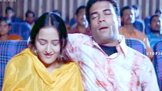 Aziz Naser Romance In Theatre - Hyderabad Nawabs Movie Scenes