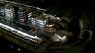 Z gauge train at night scenery / Zゲージ 夜モード